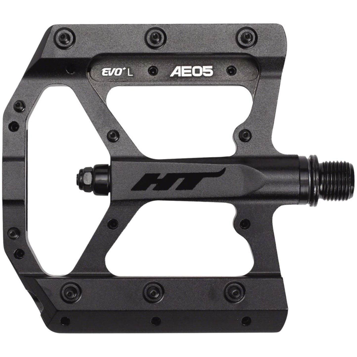 HT Components AE05 EVO+ Platform Pedals - Black - Pair [MPN: 102001AE05XX1J01D1X1]_1348013