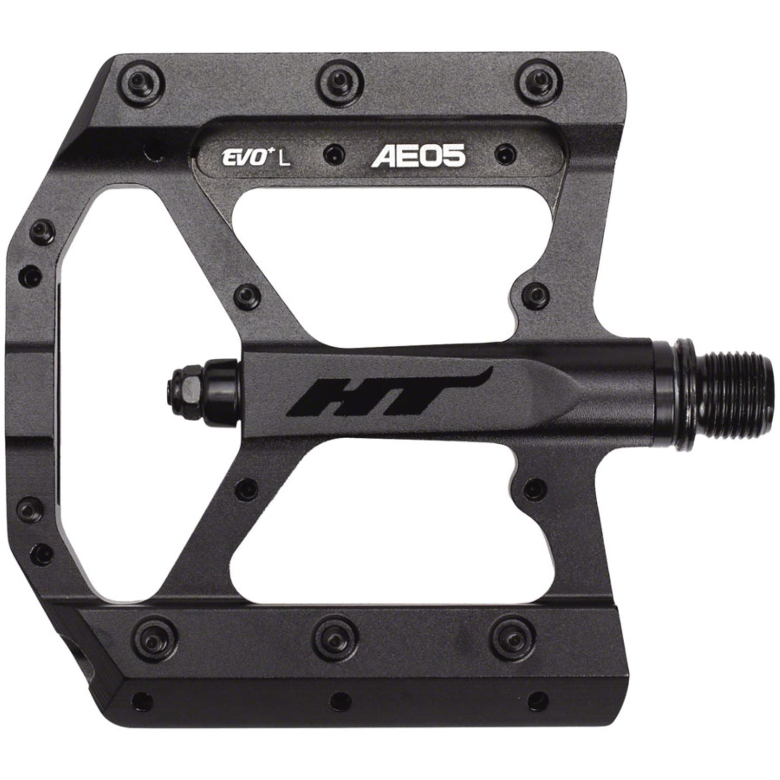 HT Components AE05 EVO+ Platform Pedals - Black - Pair [MPN: 102001AE05XX1J01D1X1]_1348013