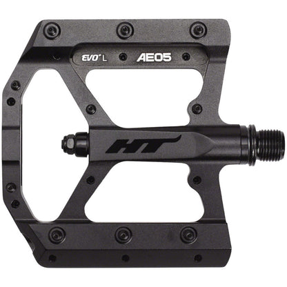 HT Components AE05 EVO+ Platform Pedals - Black - Pair [MPN: 102001AE05XX1J01D1X1]_1348013