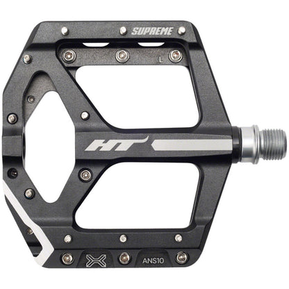 HT Components ANS10 Supreme Platform Pedals - Aluminum - Black - Pair [MPN: 102001ANS10X1J01G1X1]_1348023