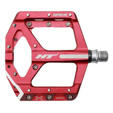 HT Components ANS10 Supreme Platform Bike Pedals - Aluminum - Red - Pair [MPN: 102001ANS10X1J23G1X1]_1117773