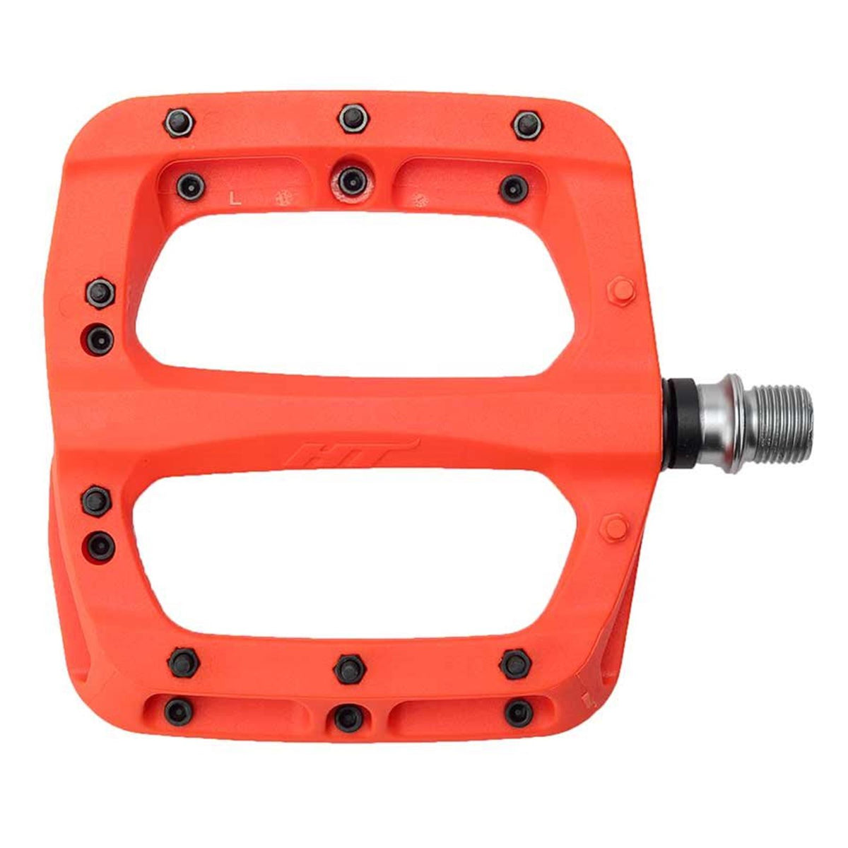 HT Components PA03A Nano P Platform Bike Pedals - Nylon - Orange - Pair [MPN: 102001PA03AX0906H1X0]_1117736