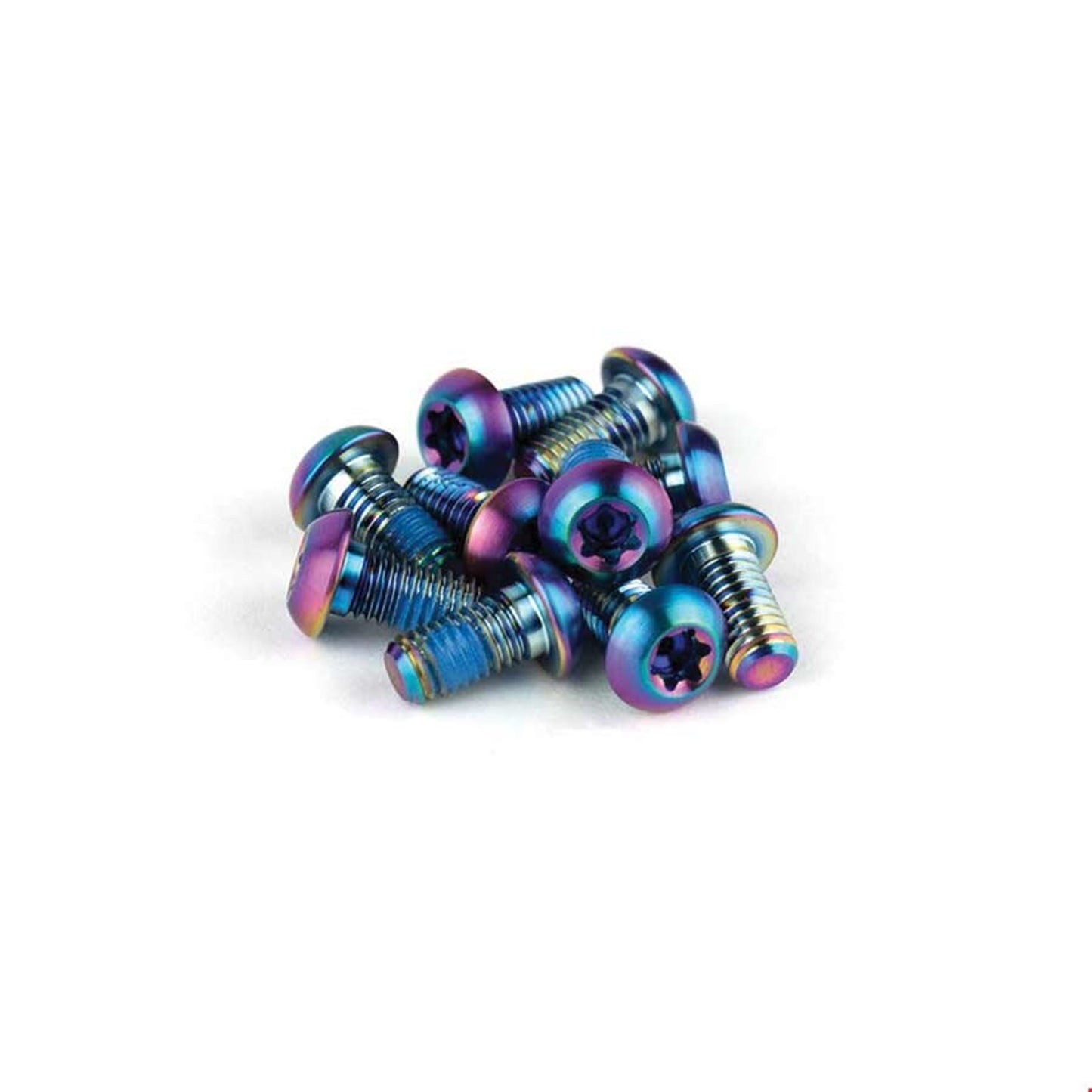 SRAM Titanium Rotor Bolts - Rainbow - 12pcs [MPN: 00.5318.027.000]_1117790