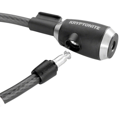 Kryptonite KryptoFlex 1018 Cable Bike Lock - Key - Black [MPN: 004950]_1272976
