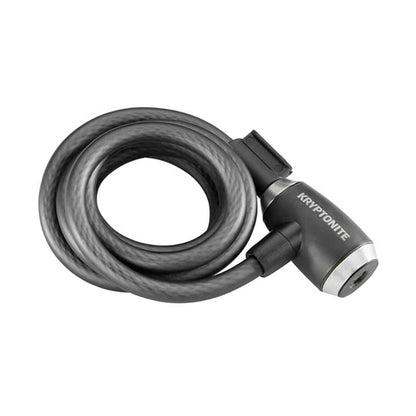 Kryptonite KryptoFlex 1218 Cable Bike Lock - Key - Black [MPN: 004967]_1117798