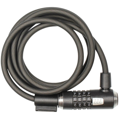 Kryptonite KryptoFlex 1018 Cable Bike Lock - Combination - Black [MPN: 005216]_1272925