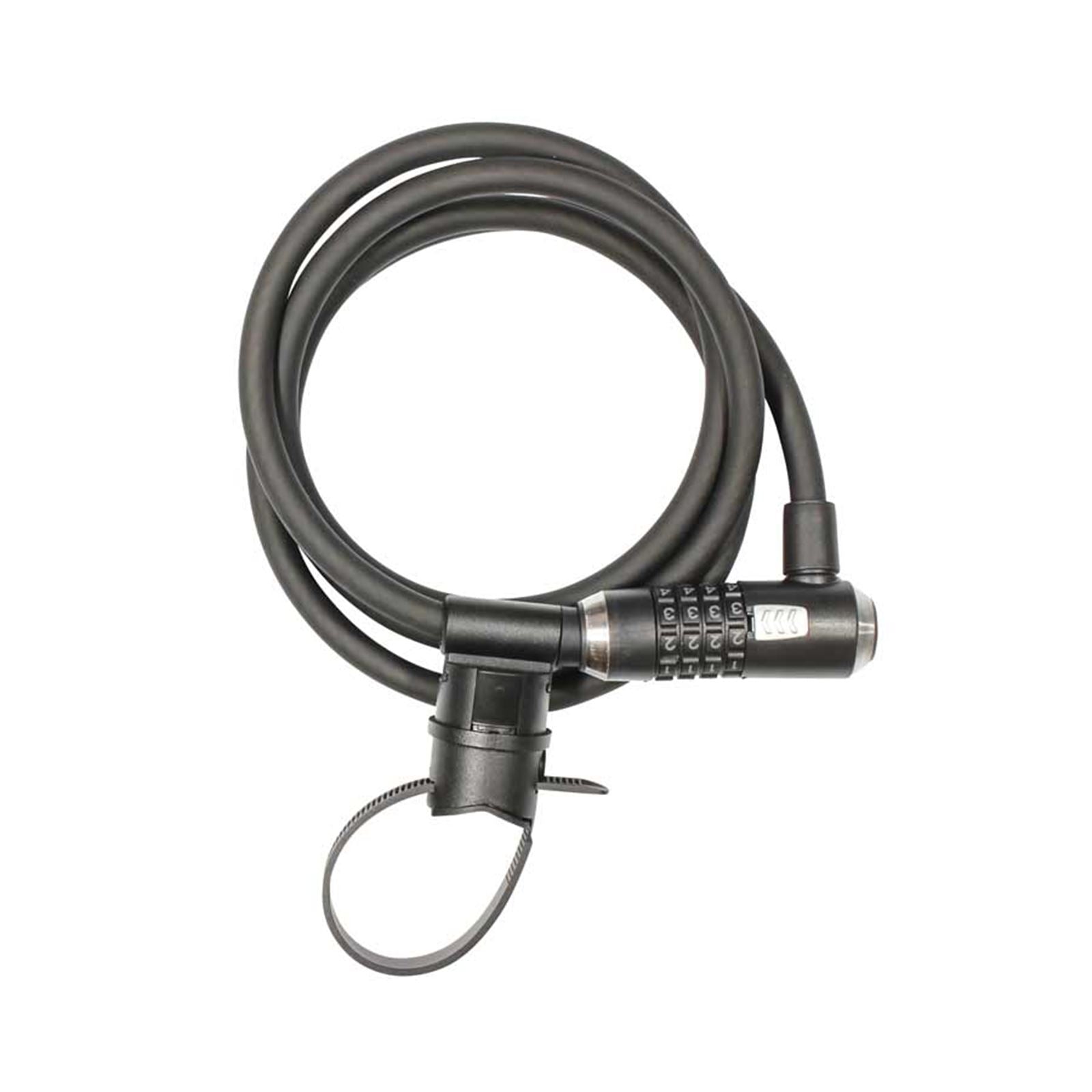 Kryptonite KryptoFlex 1218 Cable Bike Lock - Combination - Black [MPN: 005223]_1117855