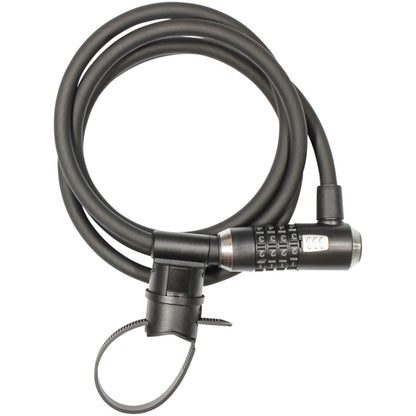 Kryptonite KryptoFlex 1218 Cable Bike Lock - Combination - Black [MPN: 005223]_1272900