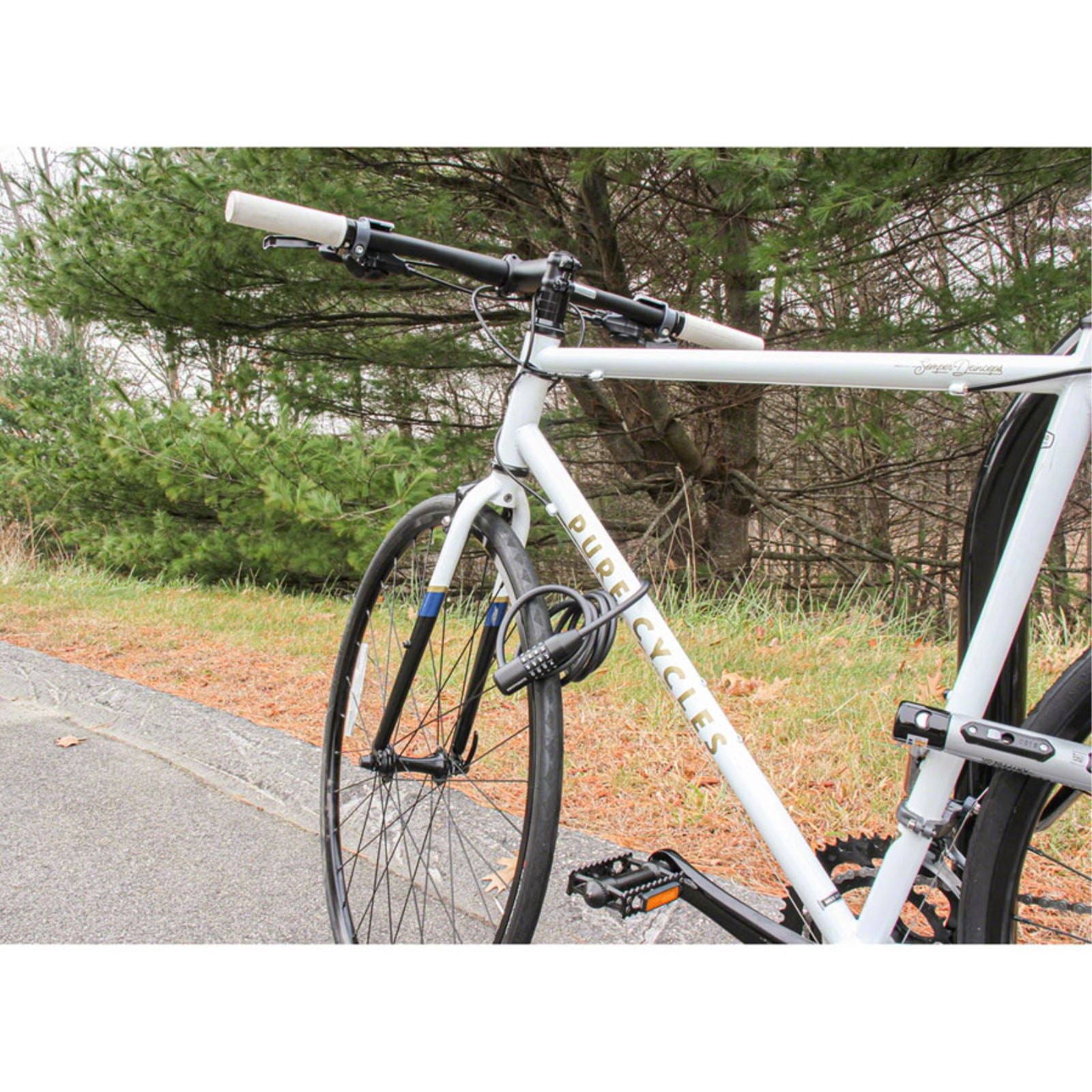 Kryptonite KryptoFlex 1218 Cable Bike Lock - Combination - Black [MPN: 005223]_1272880