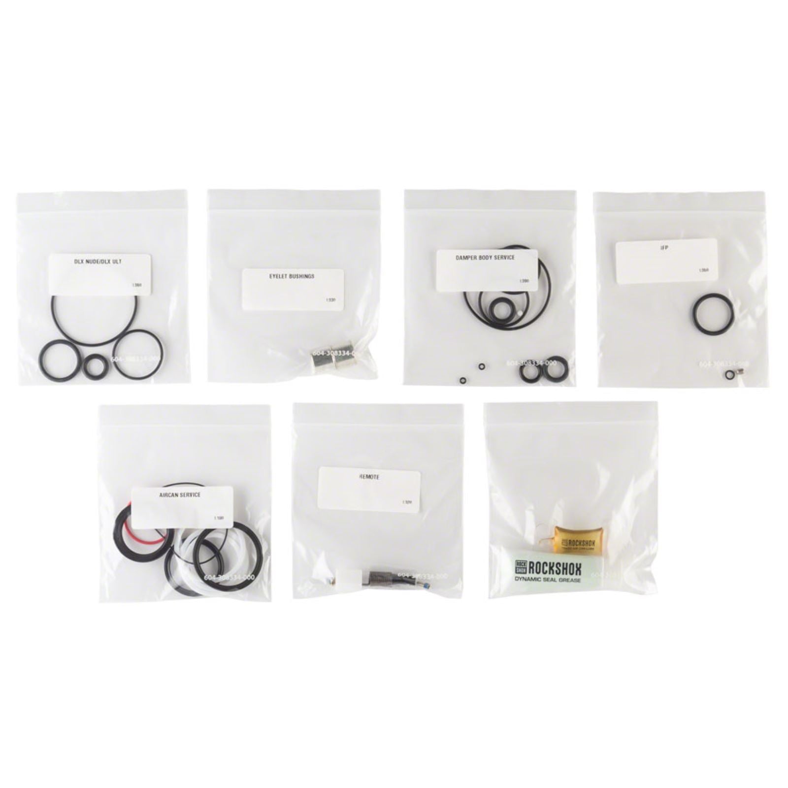 RockShox Deluxe 200 Hour/1 Year Service Kit 00.4318.037.001_1273168