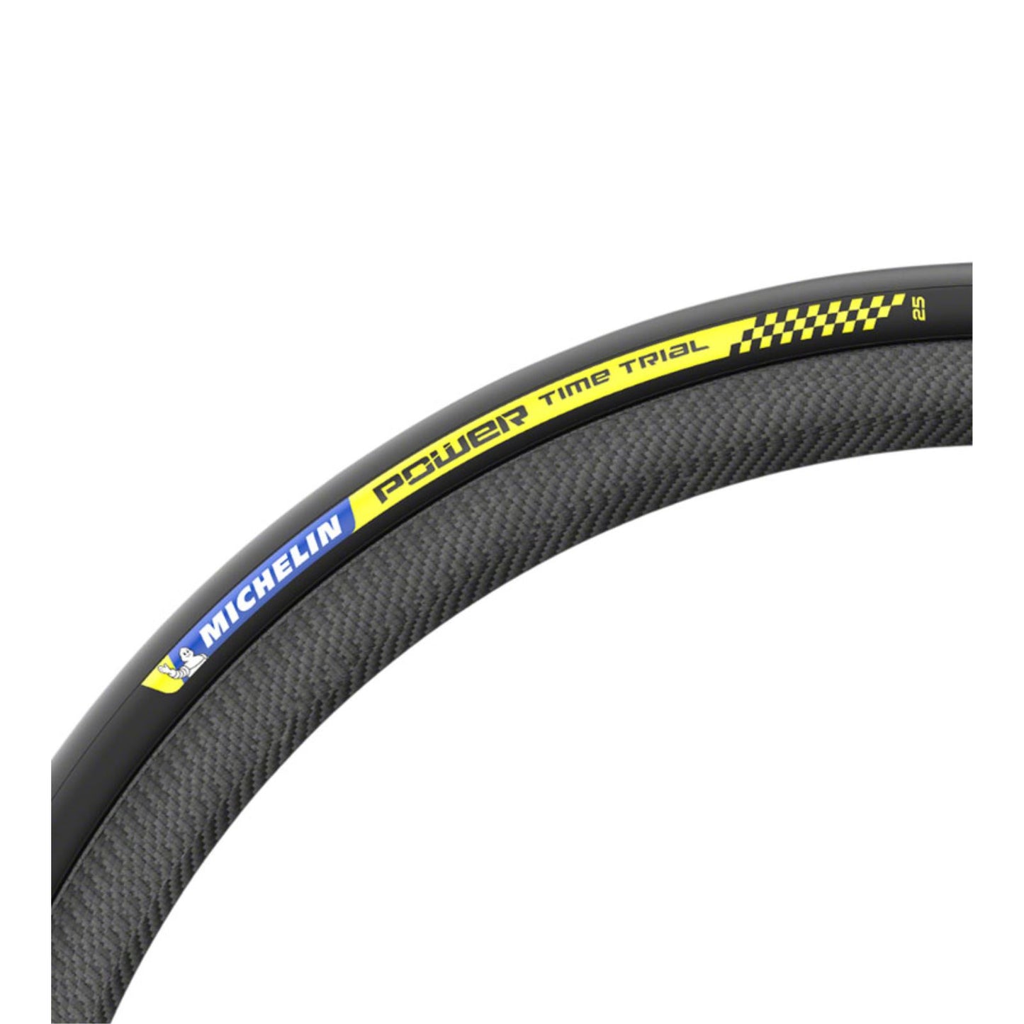Michelin - Bicycle Power Time Trial Bike Tire 700x25C 3x180TPI - Black 49738_1273202