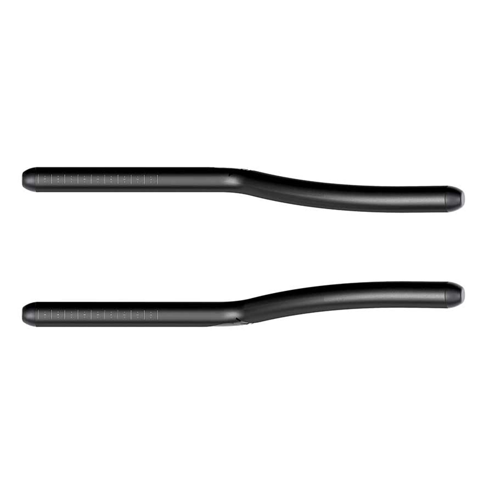 Zipp Vuka Alumina Evo 70 Aero Handlebar Rise:70mm - Black - Pair [MPN: 00.6618.171.000]_1118692