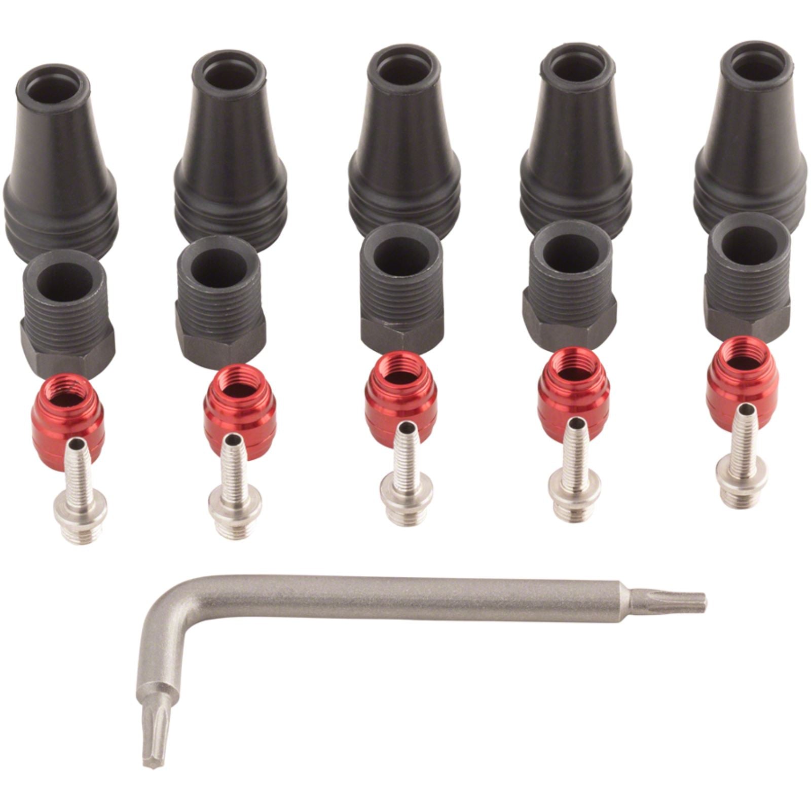SRAM Hose Fitting Kit - Short Nut - AXS 2-Piece - 5pcs [MPN: 11.5018.061.000]_1270570