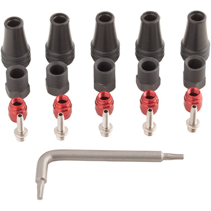 SRAM Hose Fitting Kit - Short Nut - AXS 2-Piece - 5pcs [MPN: 11.5018.061.000]_1270570