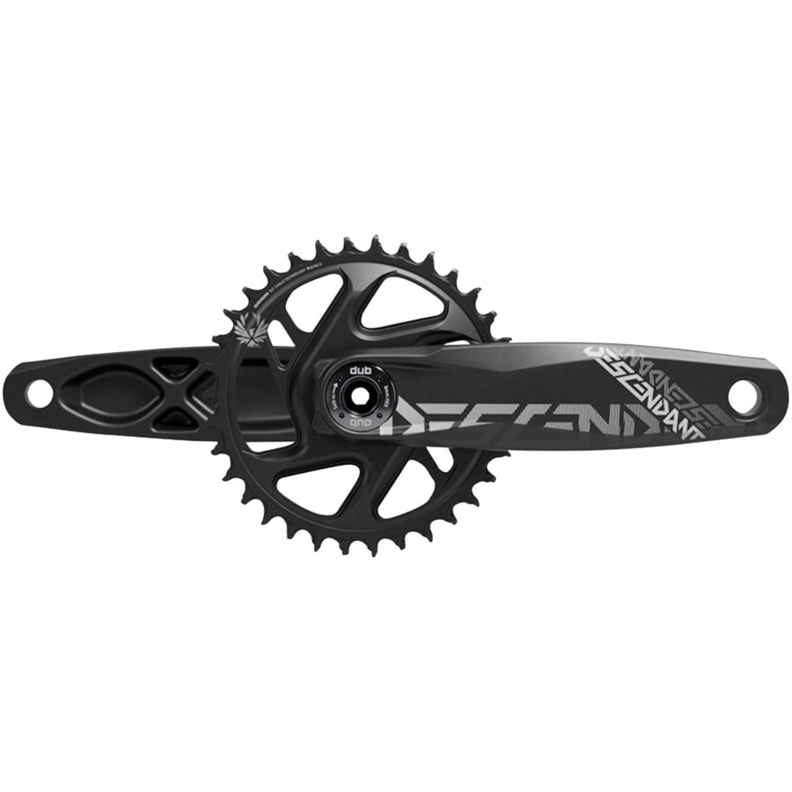 Truvativ Descendant DH DUB83 Crankset Direct Mount 34 DUB 165mm - Black [MPN: 00.6118.605.000]_1276358