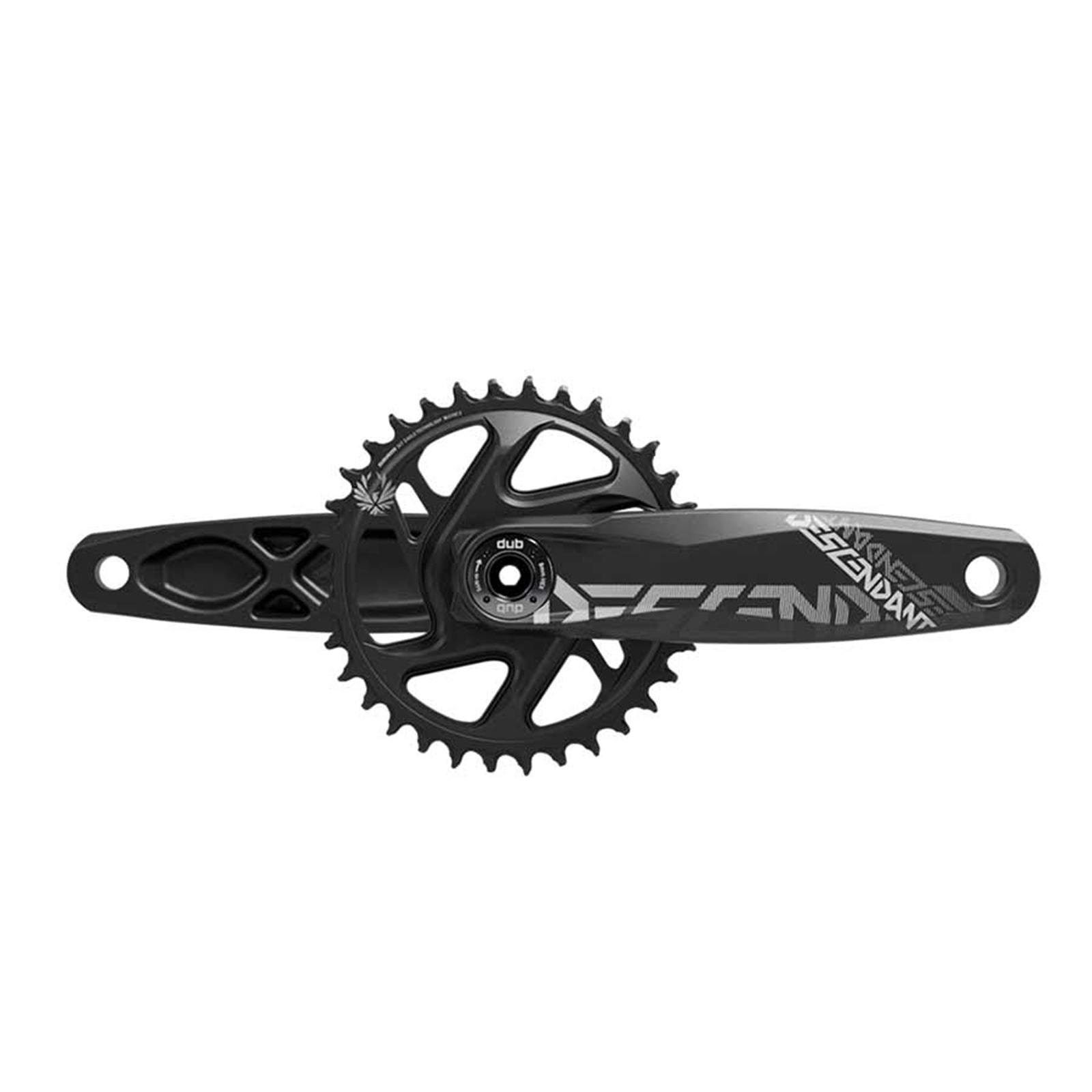 Truvativ Descendant DH DUB83 Crankset 170mm - Black [MPN: 00.6118.605.001]_1118944