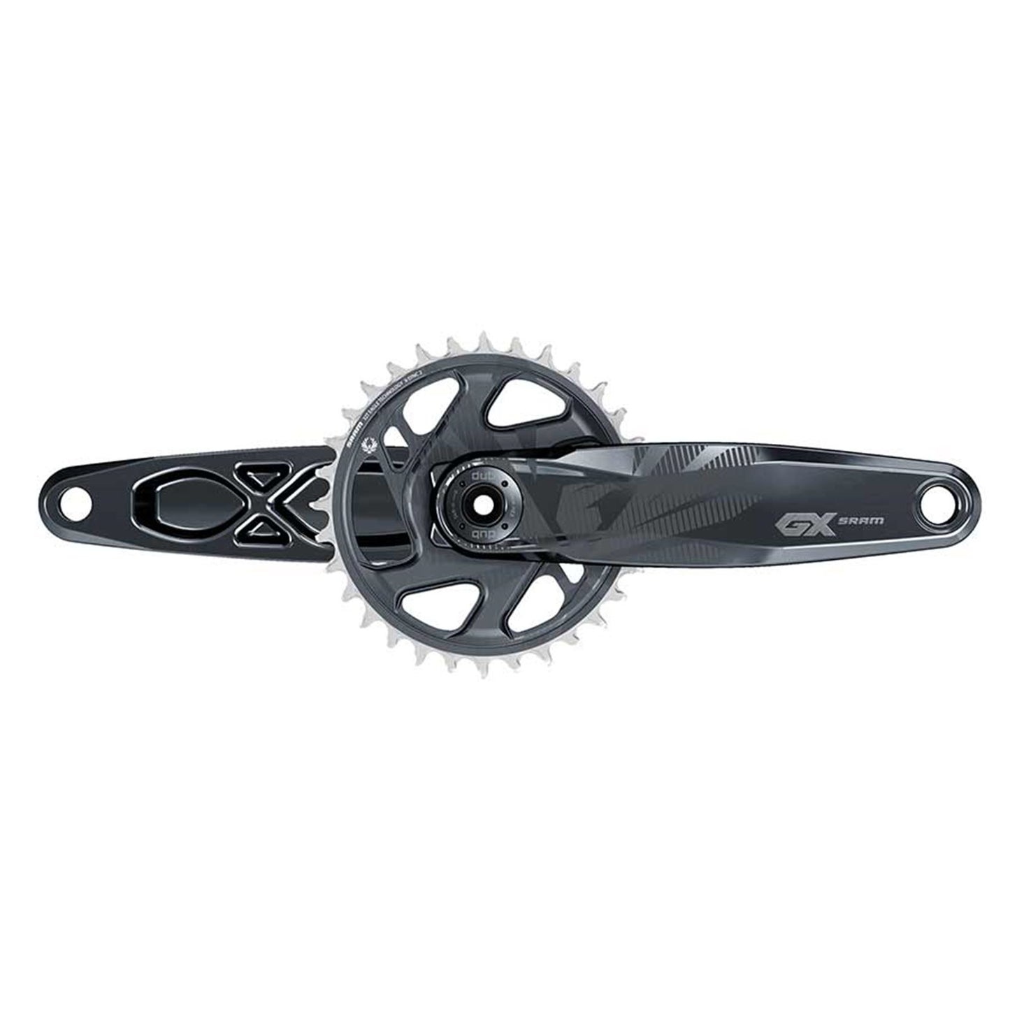 SRAM GX Eagle DUB C1 Crankset - Speed: 11/12 - Black [MPN: 00.6118.602.014]_1119009