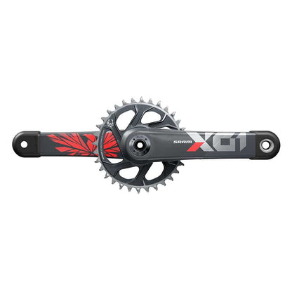 SRAM X01 Eagle DUB C3 Crankset 170mm - Red - Boost [MPN: 00.6118.603.001]_1119014