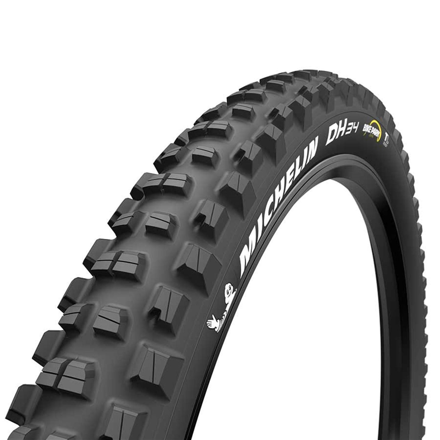 Michelin - Bicycle DH34 Bike Park Tire - 29''x2.40 - 2x55TPI - Black 73549_1119033