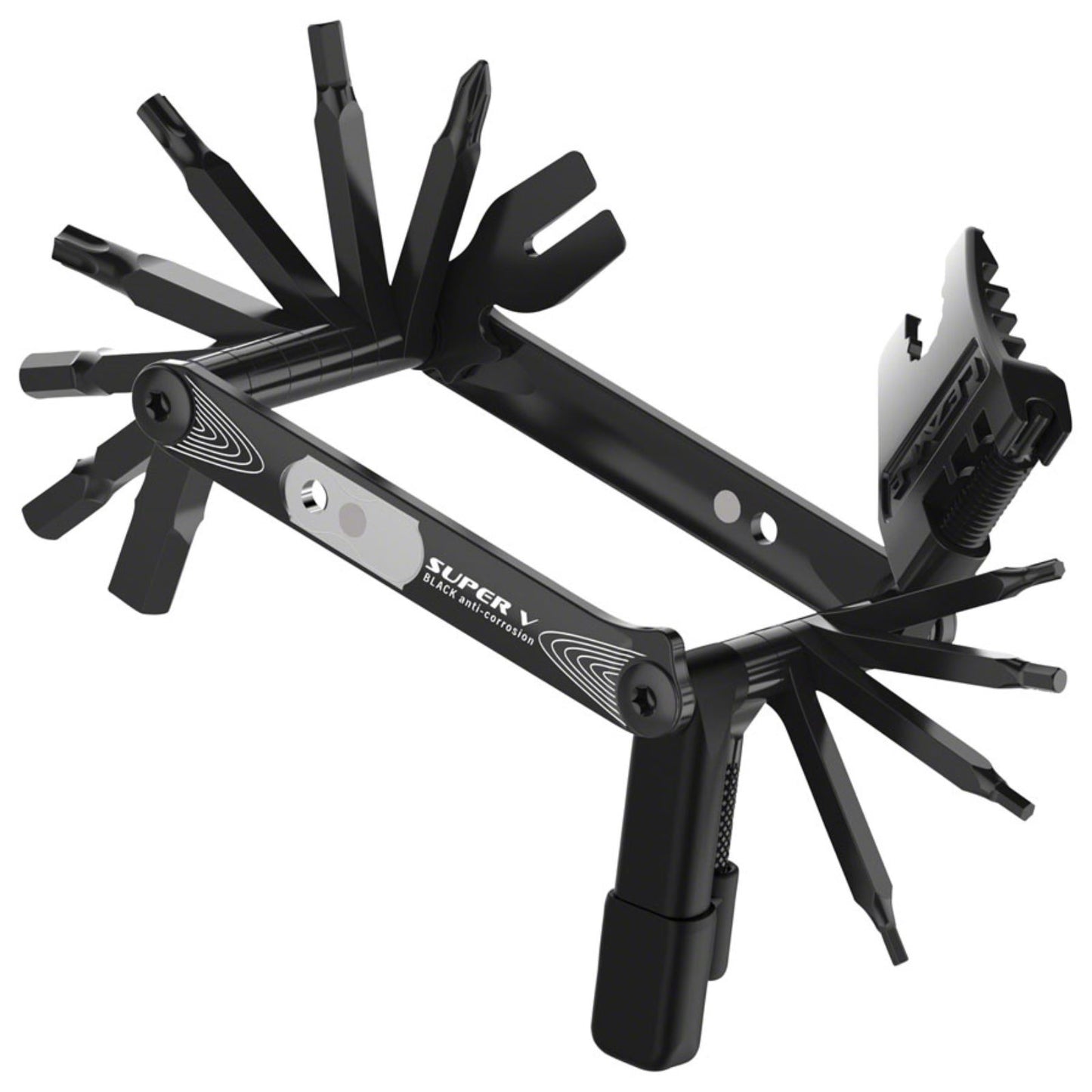 Lezyne Super V23 - Multi-Tools - Number of Tools - 23 - Black [MPN: 1-MT-SPRV-23V104]_1277437