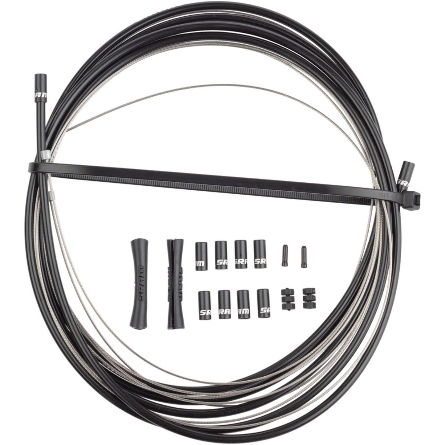SRAM Shifter Cable and Housing Set - Stainless Steel - Black [MPN: 00.7118.008.003]_1280011