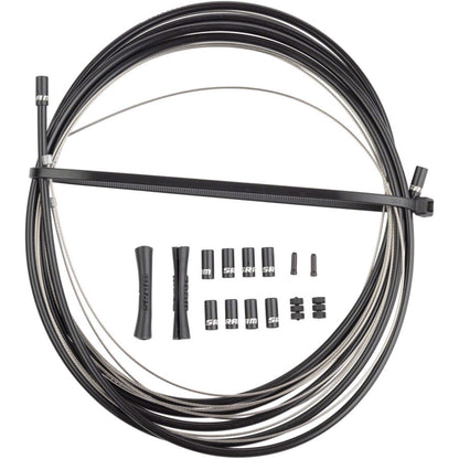 SRAM Shifter Cable and Housing Set - Stainless Steel - Black [MPN: 00.7118.008.003]_1280011
