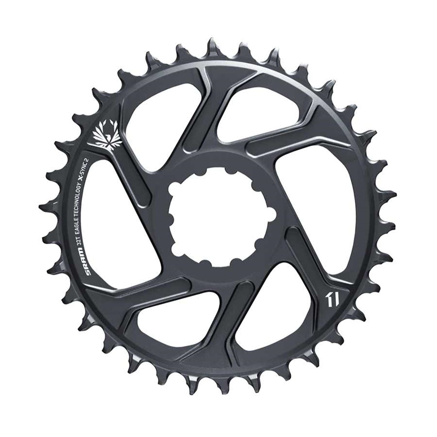 SRAM GX Eagle C1 Chainring Teeth: 32 - Aluminum - Grey [MPN: 11.6218.046.002]_1119675