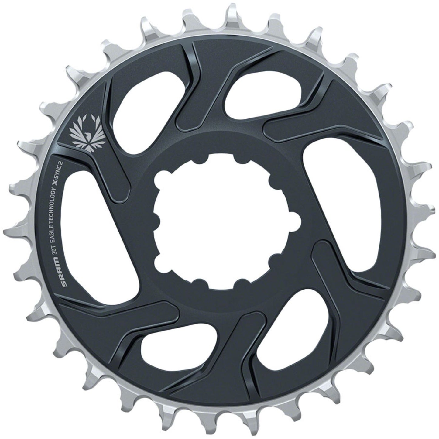 SRAM Eagle Chainring Teeth: 30 - Aluminum - Grey [MPN: 11.6218.047.000]_1277415