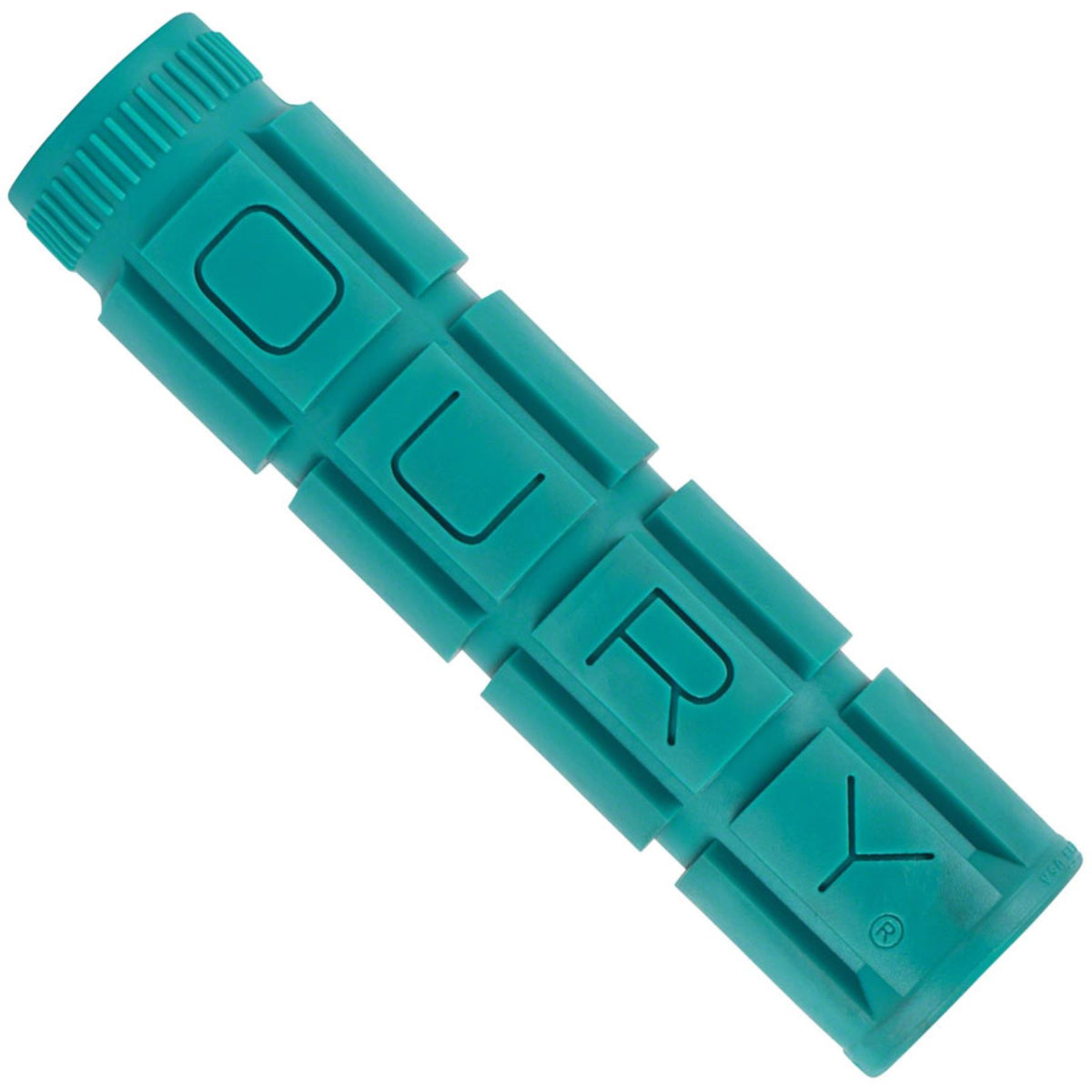 Oury Single Compound V2 Bike Grips 135mm - Teal [MPN: OSCGGG42]_1269797