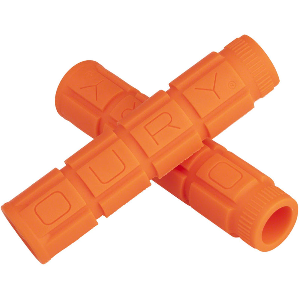 Oury Single Compound V2 Bike Grips 135mm - Blaze Orange [MPN: OSCGGG90]_1269801