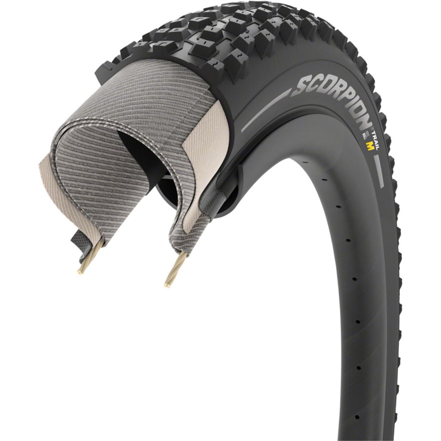 Pirelli - Bicycle Scorpion Trail M Mountain Bike Tire - 29x2.40 60TPI - Black 3704900_1295921