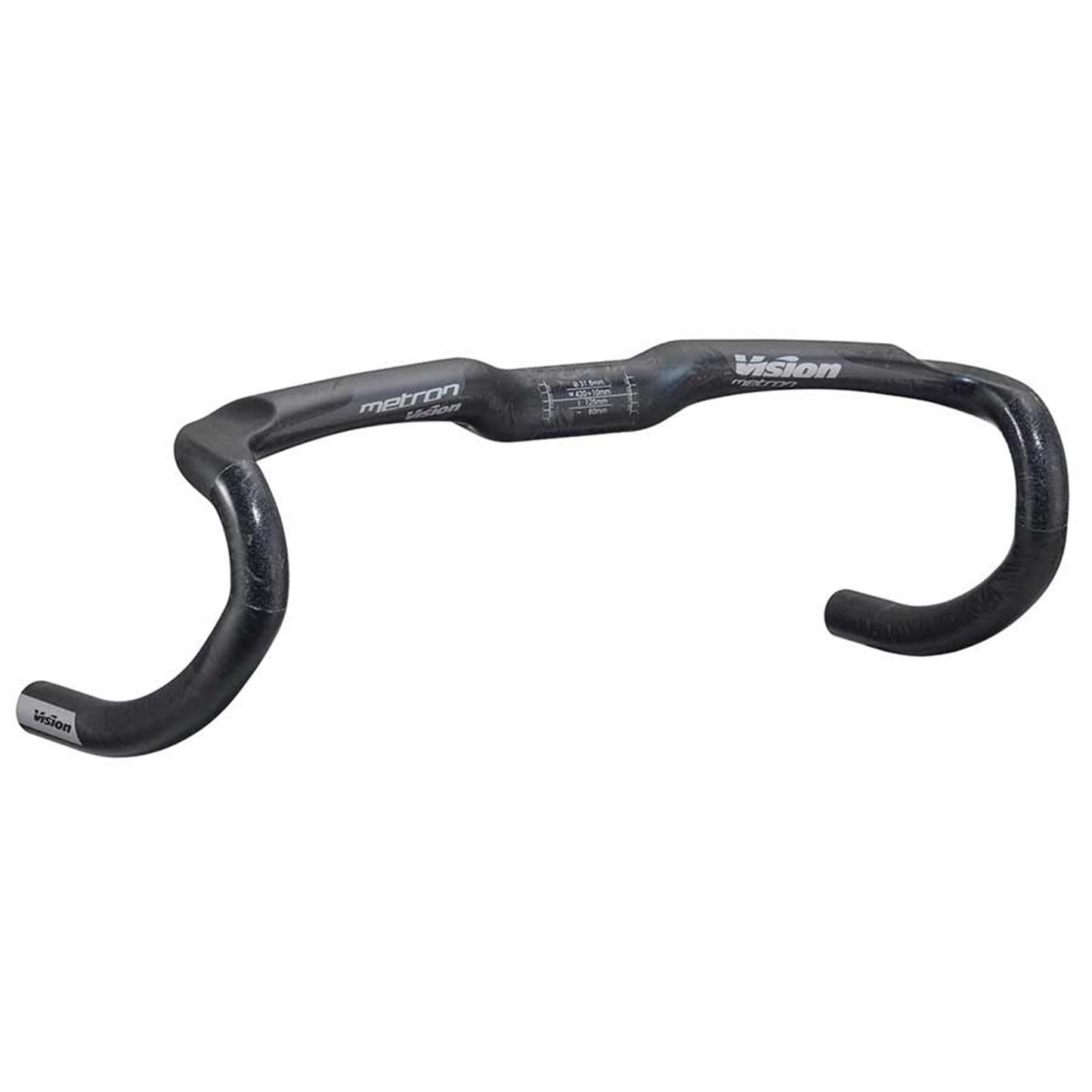 Vision Metron 4D Drop Handlebar 440mm - Black 670-0057014030_1120241