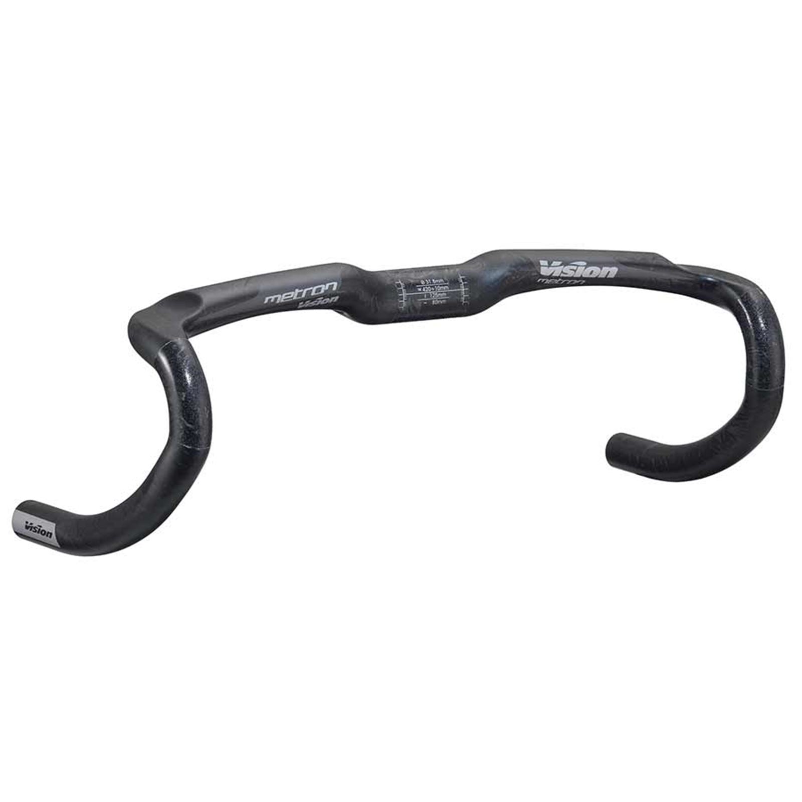 Vision Metron 4D Drop Handlebar 440mm - Black 670-0057014030_1120241