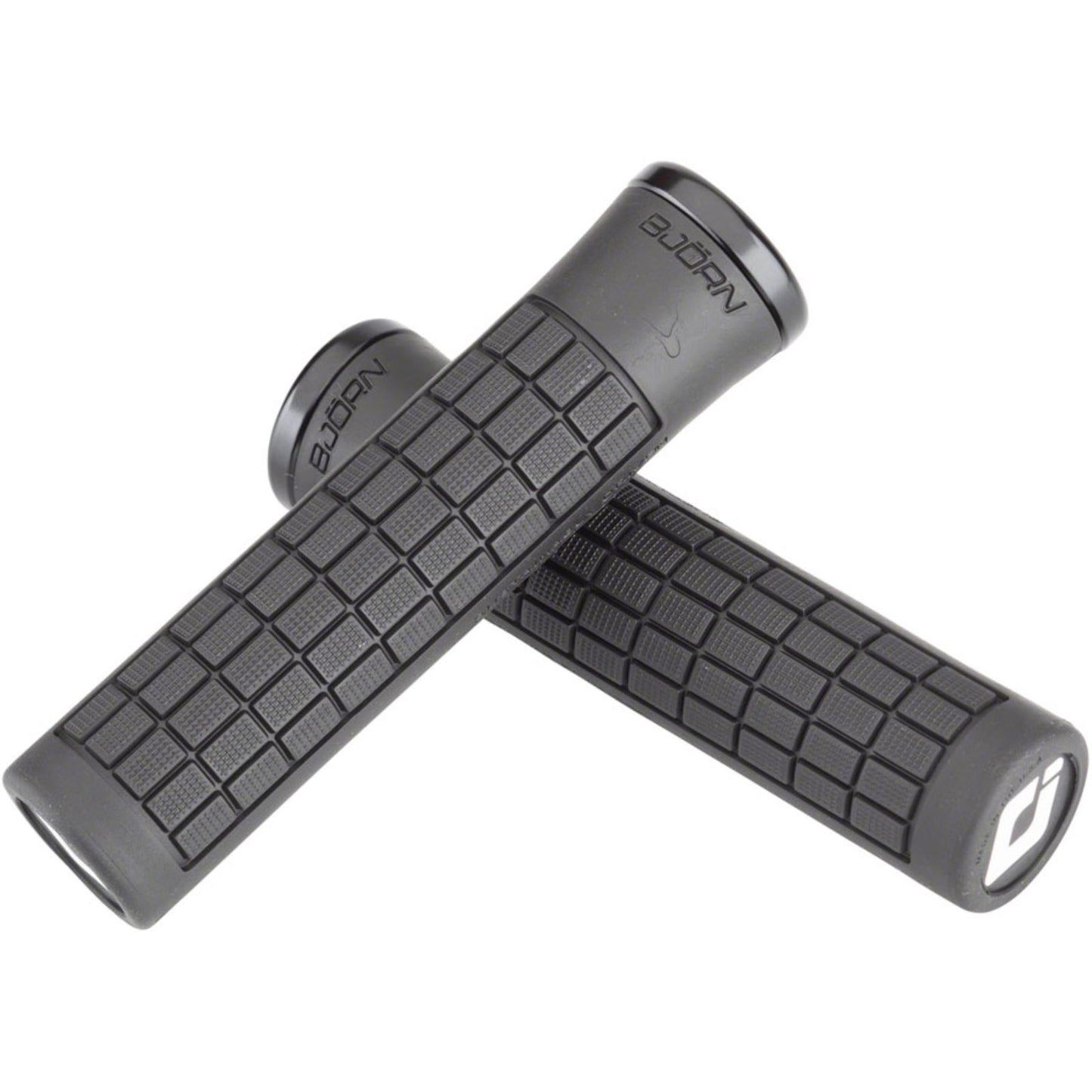 ODI Bjorn  Bike Grips 135mm - Black/Black - Pair [MPN: D33BJB-B]_1280730