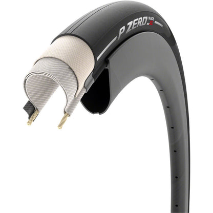 Pirelli - Bicycle PZero Race TLR SL Road Bike Tire 700x28C 120TPI - Black 3927800_1296121