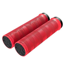 Truvativ Descendant Single Locking Bike Grips 133mm - Red - Pair [MPN: 00.7918.100.001]_1120662