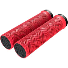 Truvativ Descendant Single Locking Bike Grips 133mm - Red - Pair [MPN: 00.7918.100.001]_1295702