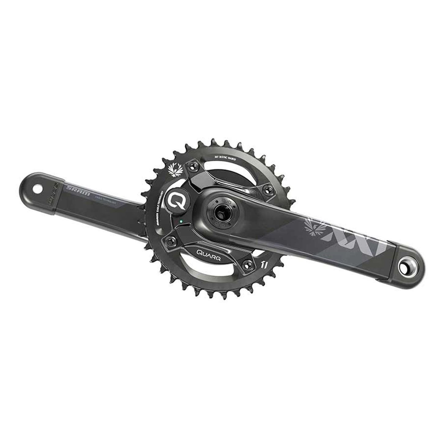 SRAM XX1 Eagle DUB Power Meter Crankset 170mm - Black - Boost [MPN: 00.3018.293.170]_1120667