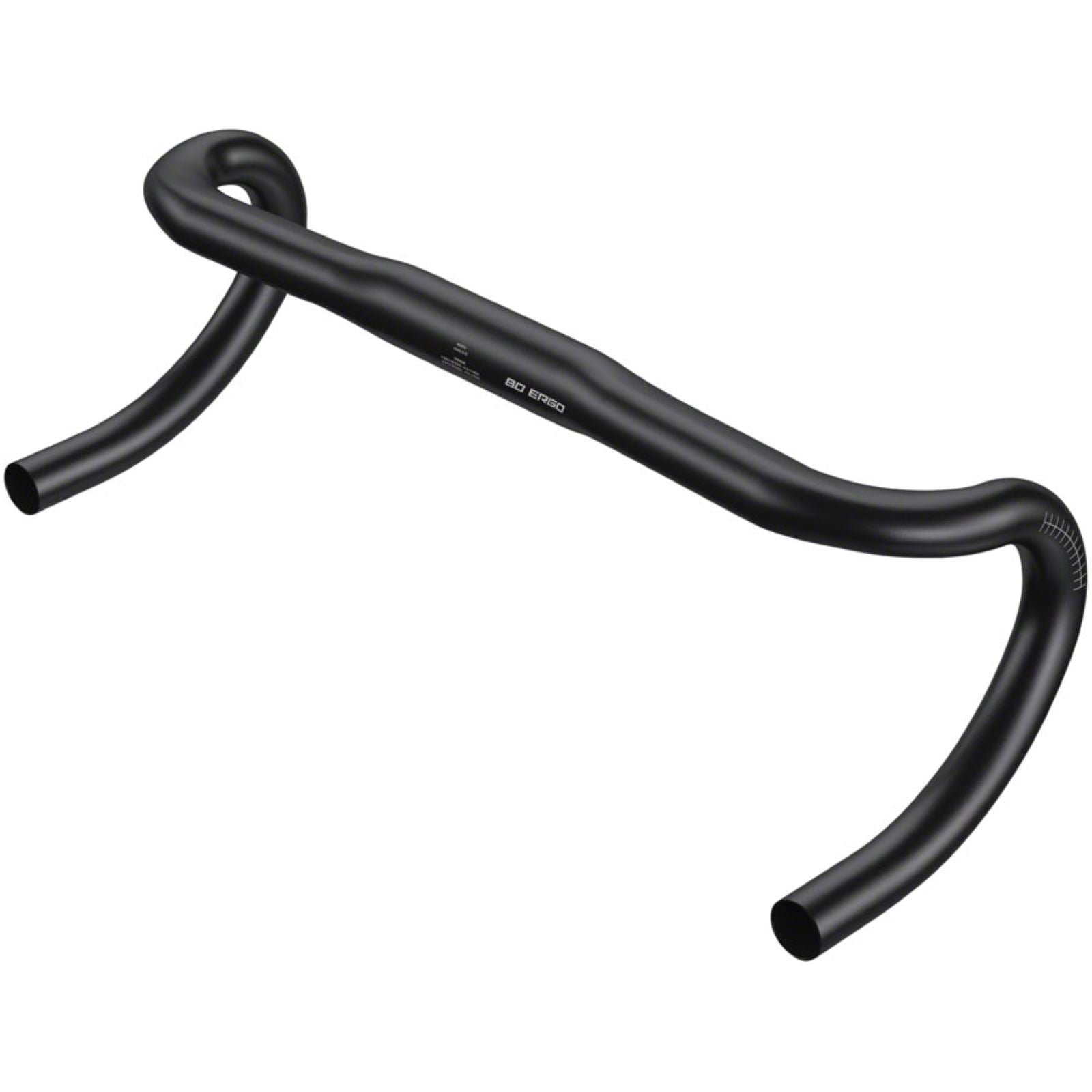 Zipp Service Course 80 Ergo Drop Handlebar - 31.8mm*380mm - Black [MPN: 00.6618.166.004]_1291542