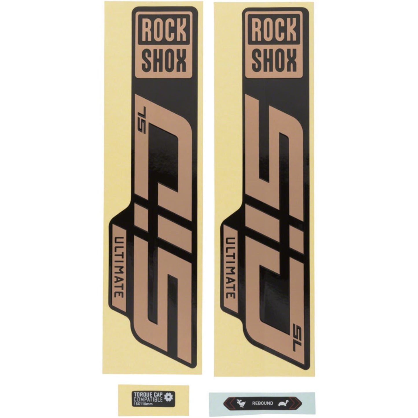 RockShox SID SL Ultimate Decal Kit - Matte Copper/Gloss Black 11.4018.105.036_1353253