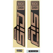 RockShox SID SL Ultimate Decal Kit - Matte Copper/Gloss Black 11.4018.105.036_1353253