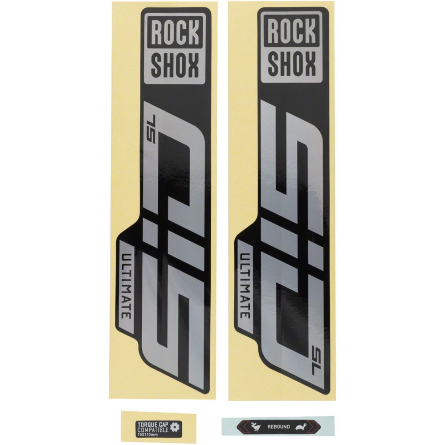 RockShox SID SL Ultimate Decal Kit - Gloss Rainbow/Gloss Black 11.4018.105.038_1353276