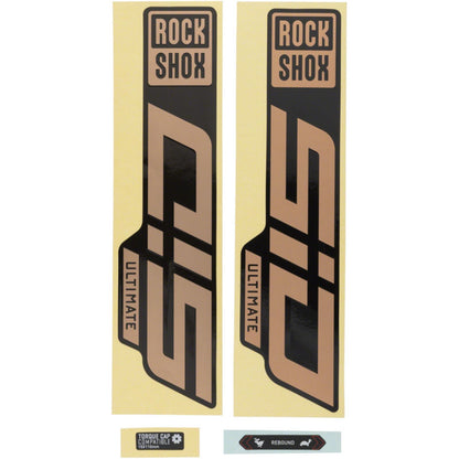 RockShox SID 35 Ultimate Decal Kit - Matte Copper/Gloss Black 11.4018.105.040_1353257