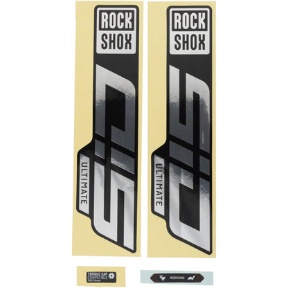 RockShox SID 35 Ultimate Decal Kit - Gloss Rainbow/Gloss Black 11.4018.105.042_1353314