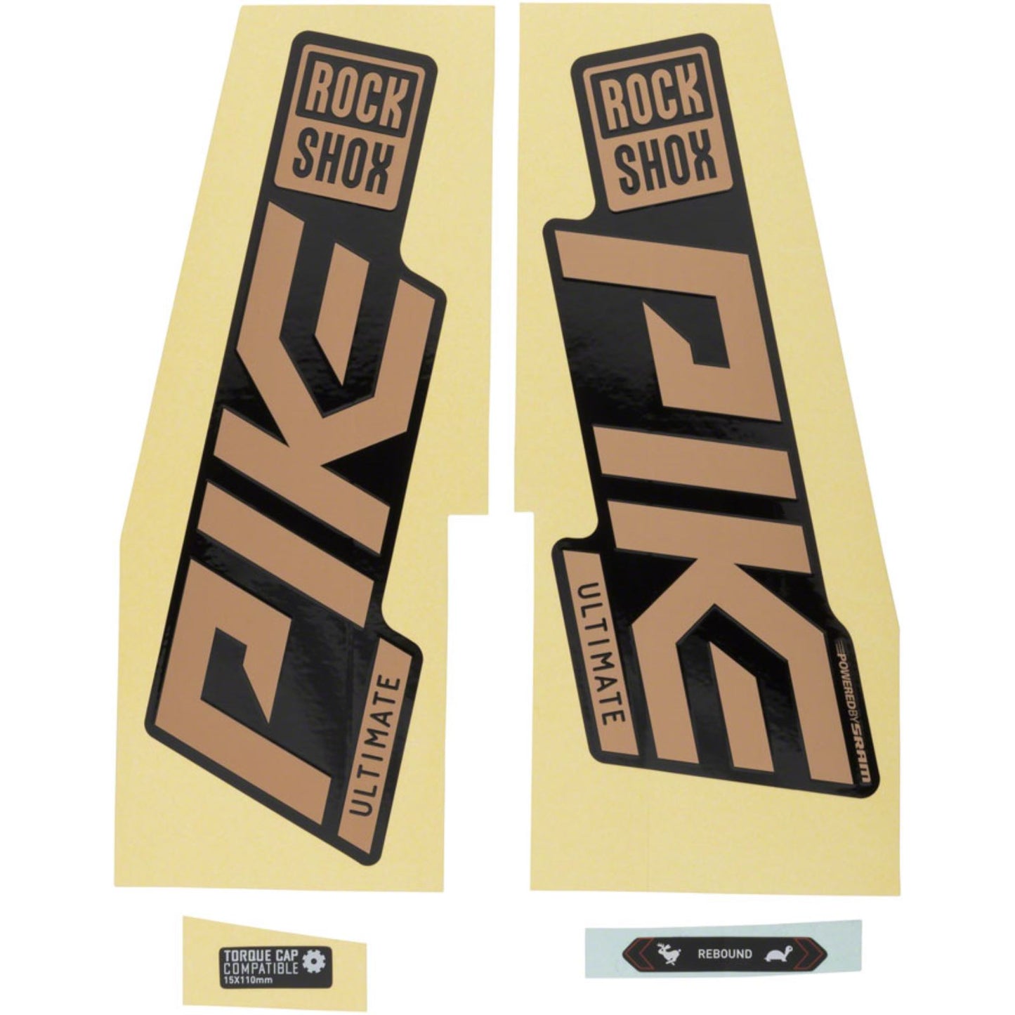 RockShox Pike Ultimate Decal Kit - Matte Copper/Gloss Black 11.4018.105.043_1353258