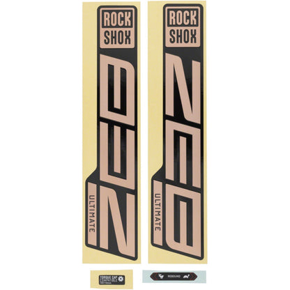 RockShox ZEB Ultimate Decal Kit - Matte Copper/Gloss Black 11.4018.105.051_1361327