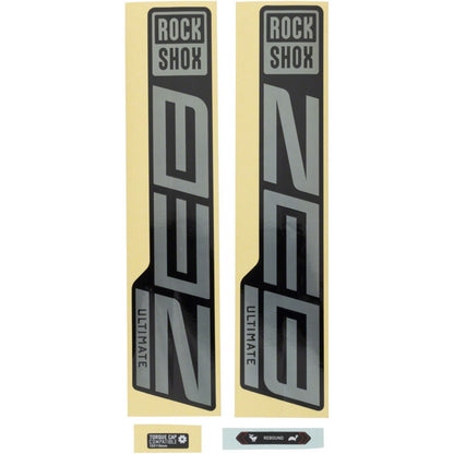 RockShox ZEB Ultimate Decal Kit - Gloss Rainbow/Gloss Black 11.4018.105.053_1361317