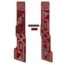 RockShox BoXXer Ultimate Decal Kit - Gloss Polar/Red 11.4018.105.056_1121139