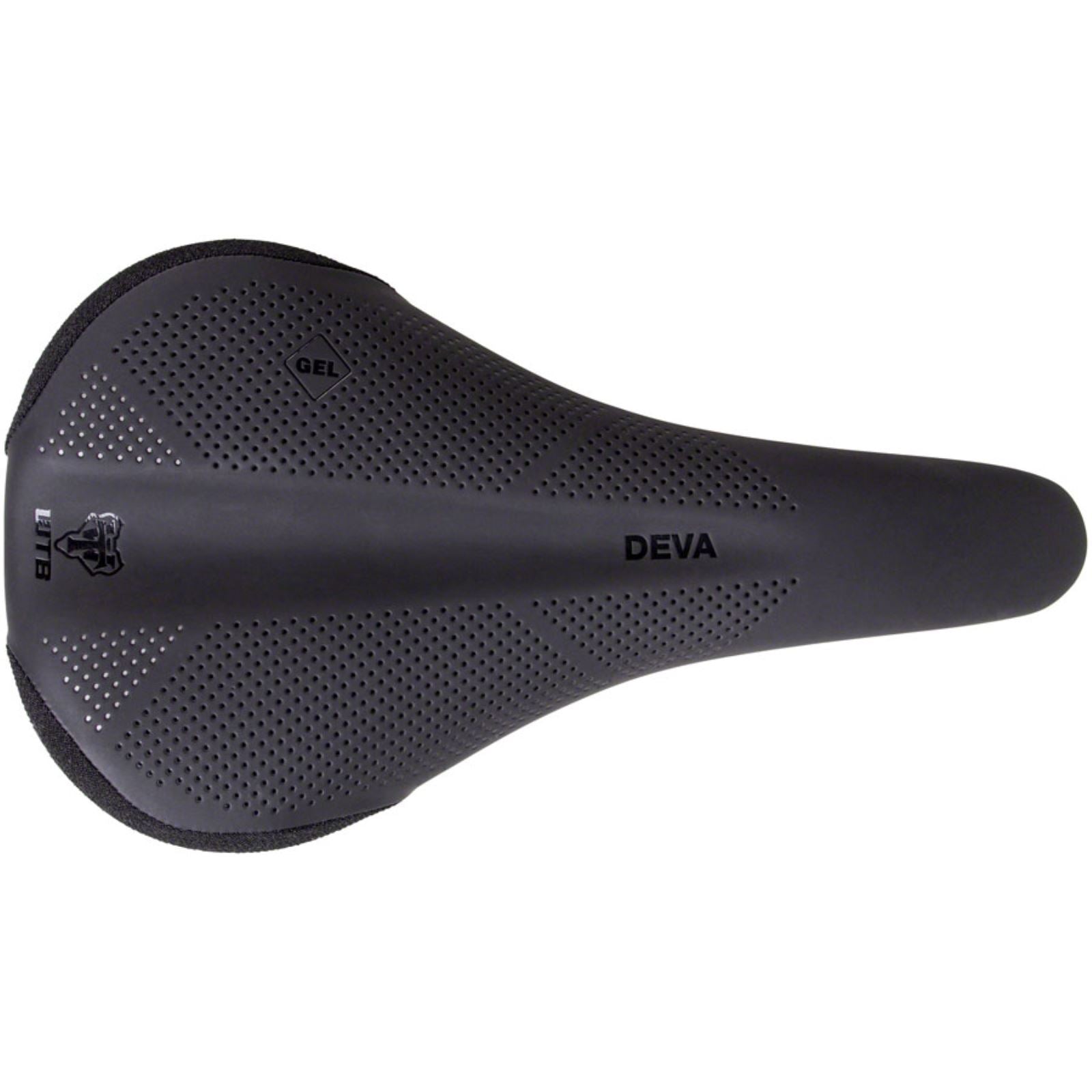 WTB Deva Medium Cromoly Bike Saddle 260 x 145mm - Unisex - Black [MPN: W065-0618]_1258449