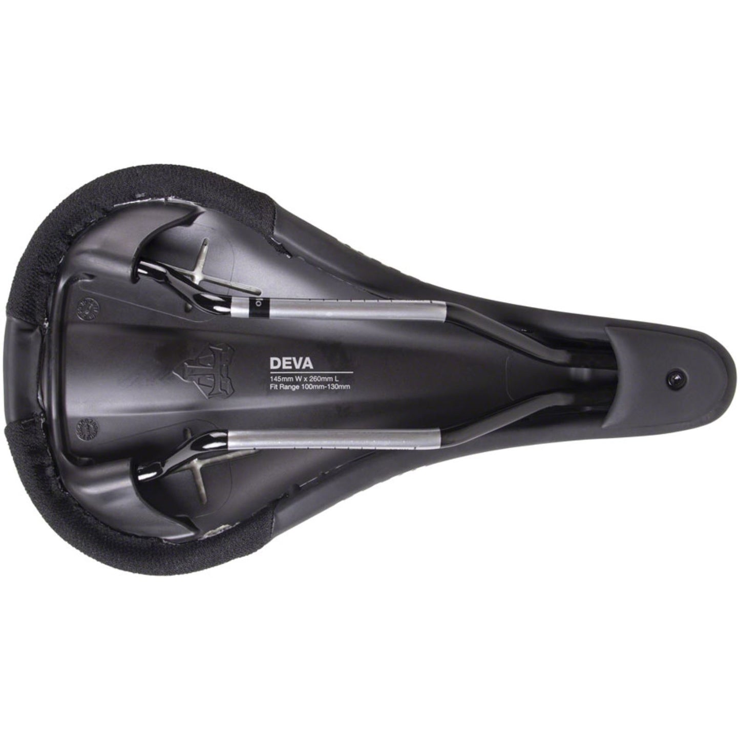 WTB Deva Medium Cromoly Bike Saddle 260 x 145mm - Unisex - Black [MPN: W065-0618]_1258471